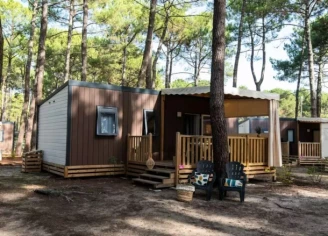 Camping le Vivier 4*, Camping 4* à Biscarrosse Plage (Landes) - Location Mobil Home pour 6 personnes