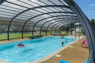 Camping Domaine de Mesqueau 3*, Camping 3* à Plougasnou (Finistère) - Location Mobil Home pour 6 personnes - Photo N°4