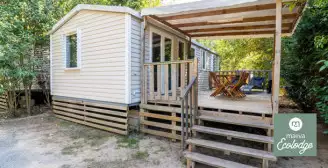 Camping Ecolodge l'Etoile d'Argens 5*, Camping 5* à Saint Aygulf (Var) - Location Mobil Home pour 6 personnes - Photo N°1
