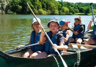 Domaine du Moulin Neuf 3* , Camping 3* à Rochefort en Terre (Morbihan) - Location Chalet pour 4 personnes - Photo N°17