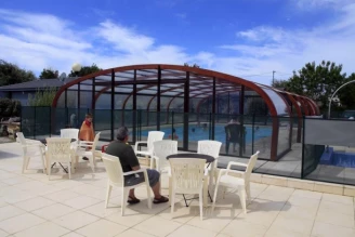 Les Hameaux des Marines 3*, Camping 3* à Saint Denis d'Oléron (Charente Maritime) - Location Chalet pour 6 personnes - Photo N°13