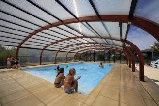 Les Hameaux des Marines 3*, Camping 3* à Saint Denis d'Oléron (Charente Maritime) - Location Chalet pour 6 personnes - Photo N°16