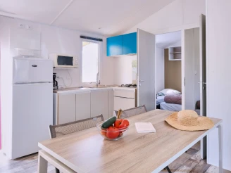 Ludo Camping 3*, Camping 3* à Lussas (Ardèche) - Location Mobil Home pour 6 personnes - Photo N°2