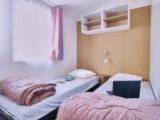 Ludo Camping 3*, Camping 3* à Lussas (Ardèche) - Location Mobil Home pour 6 personnes - Photo N°3