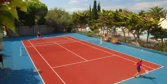Camping Mar Estang 4*, Camping 4* à Canet Plage (Pyrénées Orientales) - Location Mobil Home pour 6 personnes - Photo N°9