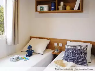 Camping Mar Estang 4*, Camping 4* à Canet Plage (Pyrénées Orientales) - Location Mobil Home pour 6 personnes - Photo N°21
