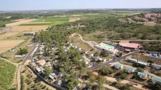 Camping Mer et Camargue 4*, Camping 4* à Calvisson (Gard) - Location Mobil Home pour 6 personnes - Photo N°2