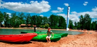 Moncontour Active Park 3*, Camping 3* à Moncontour (Vienne) - Location Chalet pour 8 personnes - Photo N°2