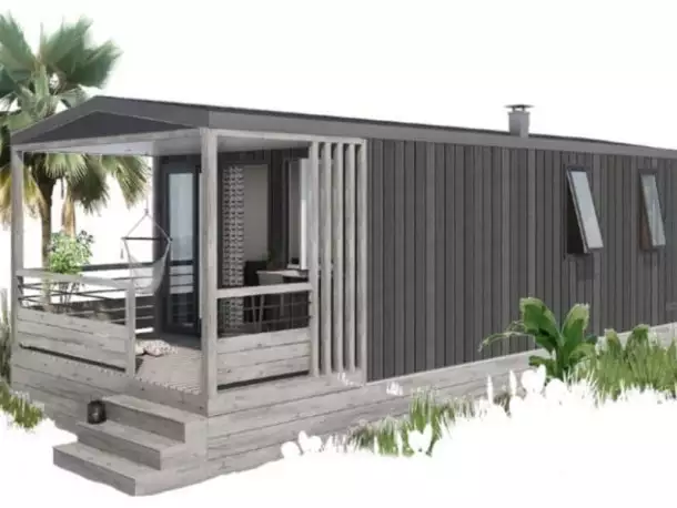 Camping Le Mas du Padre 4*, Camping 4* à Balaruc les Bains (Hérault) - Location Mobil Home pour 4 personnes - Photo N°2