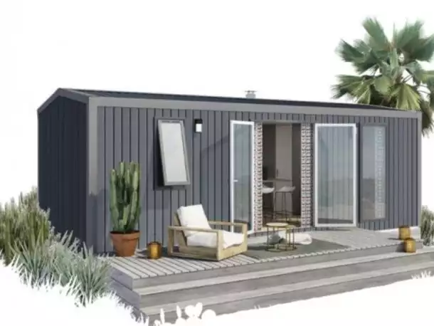 Camping Le Mas du Padre 4*, Camping 4* à Balaruc les Bains (Hérault) - Location Mobil Home pour 6 personnes - Photo N°2