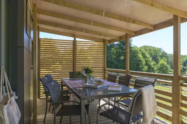Camping Village de La Guyonnière 5*, Camping 5* à Saint Julien des Landes (Vendée) - Location Mobil Home pour 6 personnes - Photo N°9