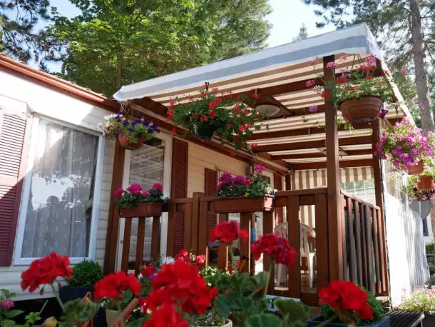 Camping Le Bois Masson 4*, Camping 4* à Saint Jean de Monts (Vendée) - Location Mobil Home pour 8 personnes - Photo N°4