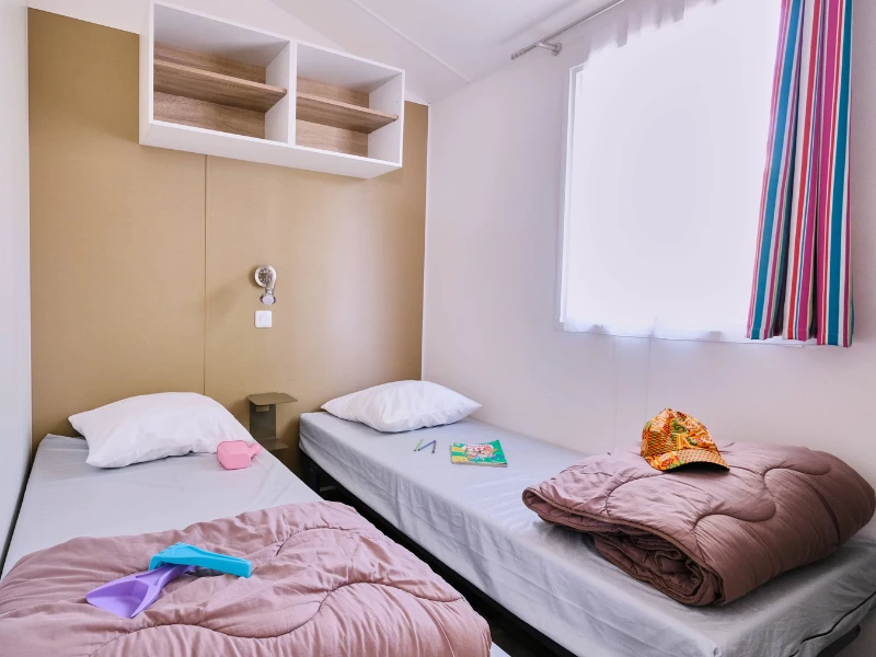 Ludo Camping 3*, Camping 3* à Lussas (Ardèche) - Location Mobil Home pour 6 personnes - Photo N°5