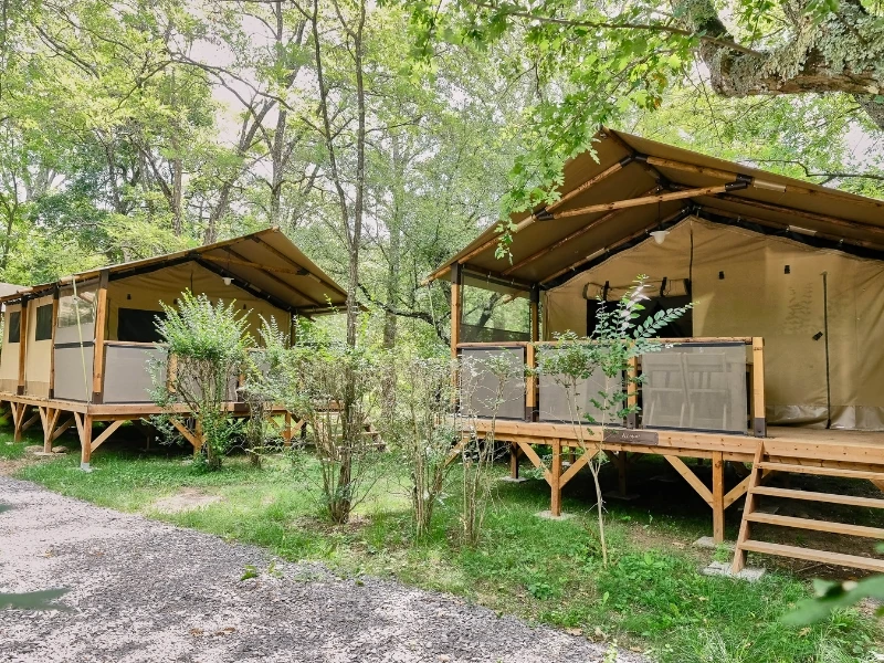 Ludo Camping 3*, Camping 3* à Lussas (Ardèche) - Location Mobil Home pour 6 personnes - Photo N°16