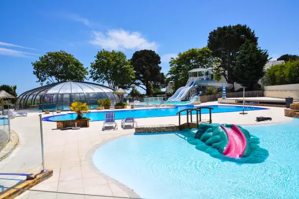 Camping Le Raguenes Plage 4*, Camping 4* à Névez (Finistère) - Location Mobil Home pour 4 personnes - Photo N°12