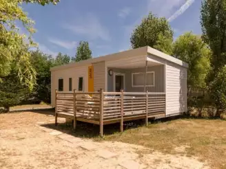  Camping La Fresnerie 4*, Camping 4* à Saint Gervais (Vendée) - Location Mobil Home pour 4 personnes - Photo N°1