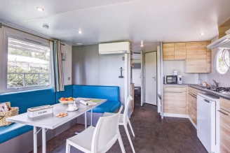 Camping Blue Bayou 5* - Plage - Ze collection, Camping 5* à Vendres Plage (Hérault) - Location Mobil Home pour 4 personnes - Photo N°4