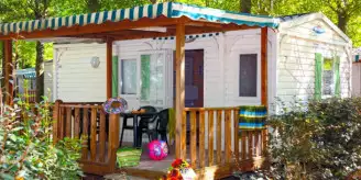 Camping Lac de Thoux St-Cricq 3*, Camping 4* à Saint Cricq (Gers) - Location Mobil Home pour 4 personnes - Photo N°2