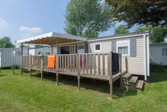 Camping La Fontaine 3*, Camping 3* à Guérande (Loire Atlantique) - Location Mobil Home pour 6 personnes - Photo N°1