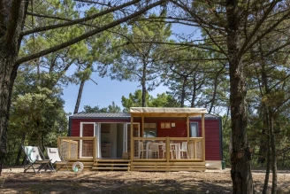 Camping La Grande Côte 4*- Plage - Ze collection, Camping 4* à La Barre de Monts (Vendée) - Location Mobil Home pour 4 personnes - Photo N°3