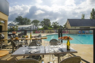 Camping La Pommeraie de l'Océan 4* Ze collection, Camping 4* à Trégunc (Finistère) - Location Mobil Home pour 5 personnes - Photo N°15