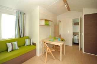 Camping Les Albères 4*, Camping 4* à Laroque des Albères (Pyrénées Orientales) - Location Mobil Home pour 4 personnes - Photo N°12