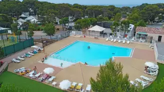 Camping Plage du Dramont 4*, Camping 4* à Agay (Var) - Location Chalet pour 5 personnes - Photo N°6