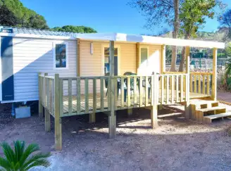 Camping Site de Gorge Vent 3*, Camping 3* à Fréjus (Var) - Location Mobil Home pour 4 personnes - Photo N°2