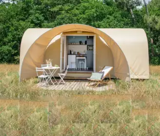 Camping de Kersentic 3*, Camping 3* à Fouesnant (Finistère) - Location Tente équipée pour 4 personnes
