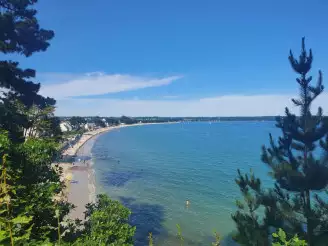 Camping de Kersentic 3*, Camping 3* à Fouesnant (Finistère) - Location Cabane pour 4 personnes - Photo N°8