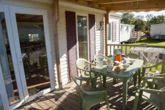 Camping Les Alizés 4*, Camping 4* à Lannion (Cotes d'Armor) - Location Mobil Home pour 6 personnes - Photo N°22