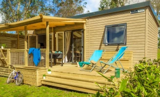 Camping Domaine de Bel Air 5* - Ze collection, Camping 5* à Landudec (Finistère) - Location Mobil Home pour 6 personnes - Photo N°3