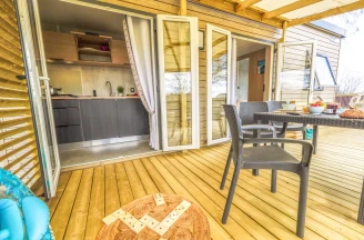 Camping Domaine de Bel Air 5* - Ze collection, Camping 5* à Landudec (Finistère) - Location Mobil Home pour 6 personnes - Photo N°4