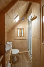 Camping Village de la Champagne, Camping 2* à Bar sur Aube (Aube) - Location Cabane pour 4 personnes - Photo N°4
