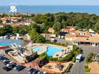Camping de l'Océan 3*, Camping 3* à Châtelaillon Plage (Charente Maritime) - Location Mobil Home pour 6 personnes - Photo N°3