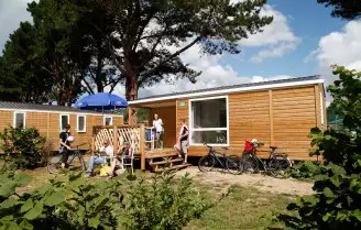 Camping Kerarno 4*, Camping 4* à Saint Philibert (Morbihan) - Location Mobil Home pour 6 personnes - Photo N°1