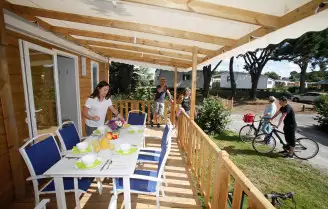 Camping Kerarno 4*, Camping 4* à Saint Philibert (Morbihan) - Location Mobil Home pour 6 personnes - Photo N°11