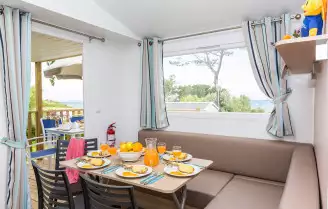 Camping Le Port de la Chaine 4*, Camping 4* à Pleubian (Cotes d'Armor) - Location Mobil Home pour 4 personnes - Photo N°5