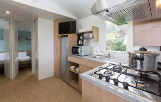 Camping Le Port de la Chaine 4*, Camping 4* à Pleubian (Cotes d'Armor) - Location Mobil Home pour 4 personnes - Photo N°6