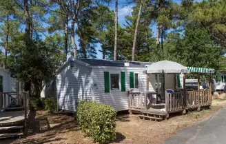 Camping Les Dunes 4*, Camping 4* à Longeville sur Mer (Vendée) - Location Mobil Home pour 4 personnes - Photo N°8