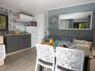 Camping Les Hirondelles 4*, Camping 4* à Loupiac (Lot) - Location Mobil Home pour 4 personnes - Photo N°4