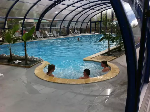 Camping Landes Bleues 4*, Camping 4* à Aureilhan (Landes) - Location Mobil Home pour 6 personnes - Photo N°7