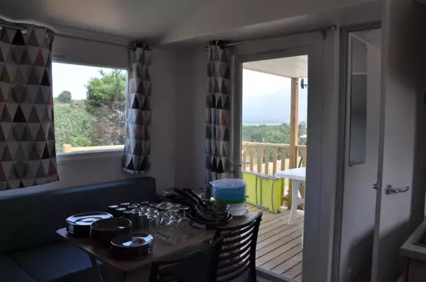 Camping Mas Llinas 4*, Camping 3* à Le Boulou (Pyrénées Orientales) - Location Mobil Home pour 4 personnes - Photo N°4