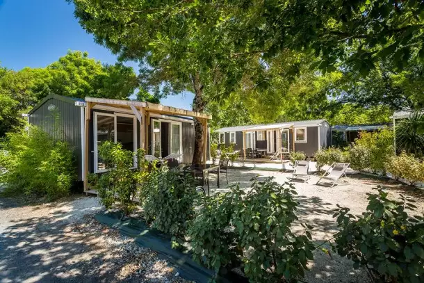 Camping Oléron Loisirs 4*, Camping 4* à Saint Georges d'Oléron (Charente Maritime) - Location Mobil Home pour 6 personnes - Photo N°9