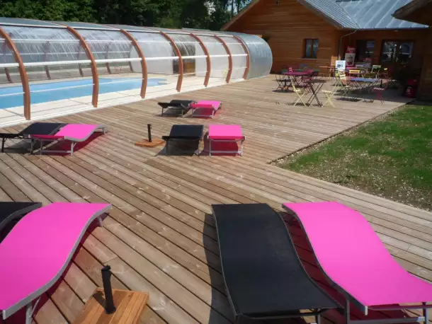 Camping Village de la Champagne, Camping 2* à Bar sur Aube (Aube) - Location Tente équipée pour 3 personnes - Photo N°12