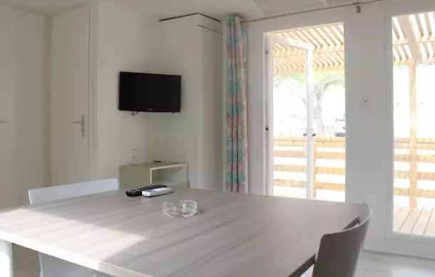 Camping Vilanova Park 4*, Camping 4* à Vilanova I la Geltru (Barcelone) - Location Chalet pour 6 personnes - Photo N°5