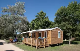 Camping Le Vorlen 3*, Camping 3* à Fouesnant (Finistère) - Location Mobil Home pour 8 personnes - Photo N°1