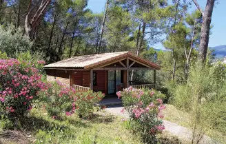 Les Cottages Varois, Camping à Solliès Toucas (Var) - Location Mobil Home pour 4 personnes - Photo N°3