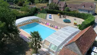 Camping Le Ventoulou 4*, Camping 4* à Thégra (Lot) - Location Mobil Home pour 6 personnes - Photo N°3