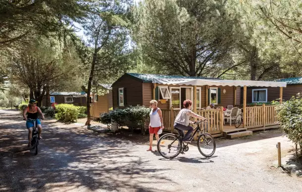 Camping Tamarins Plage 2*, Camping à Le Bois Plage en Ré (Charente Maritime) - Location Appartement pour 6 personnes - Photo N°18